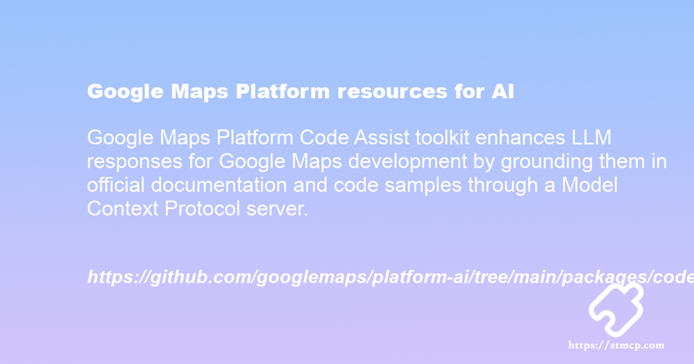 Open Graph image for Google Maps Platform resources for AI