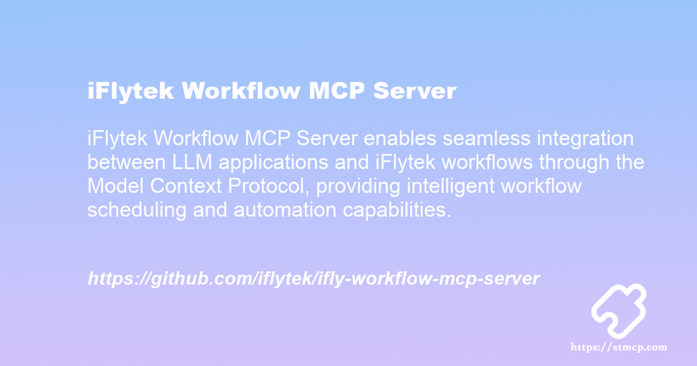 Open Graph image for iFlytek Workflow MCP Server