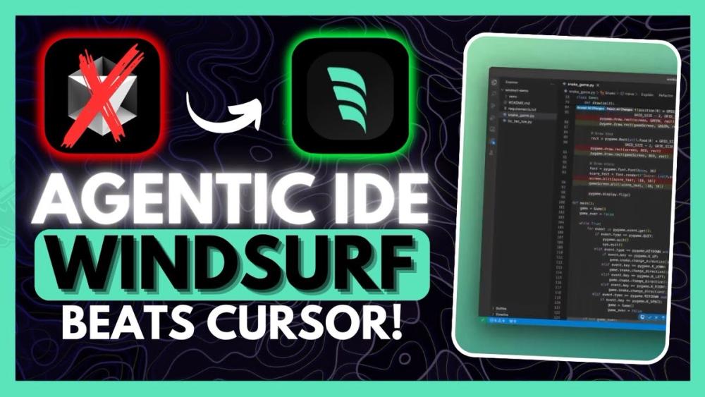 Image for item Windsurf IDE Basic Features and Comparison with Cursor