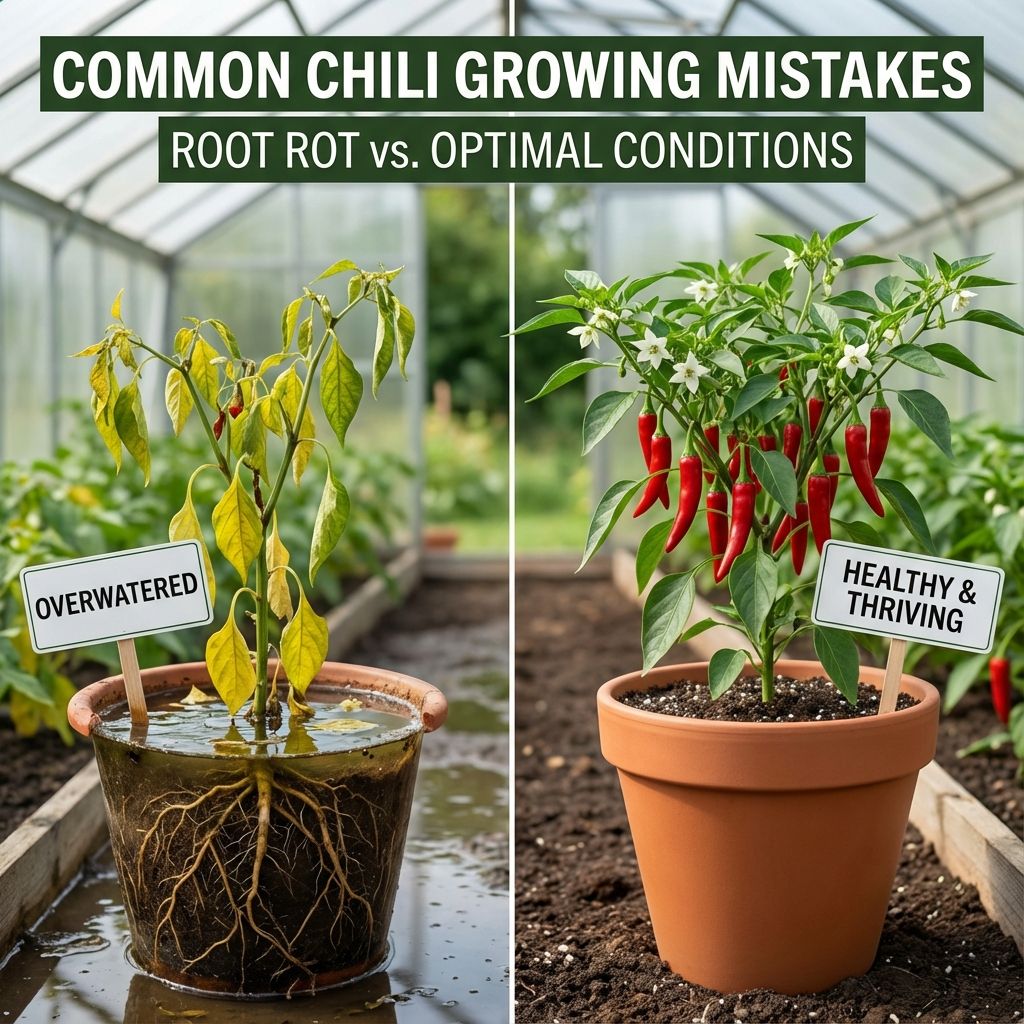 Huvudbild för guiden om 5 Vanligaste Misstaken vid Chiliodling – Och Hur Du Undviker Dem