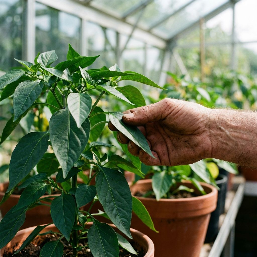 Omslagsbild för guiden om Varför Blommar Min Chili Inte? – 5 Orsaker och Lösningar