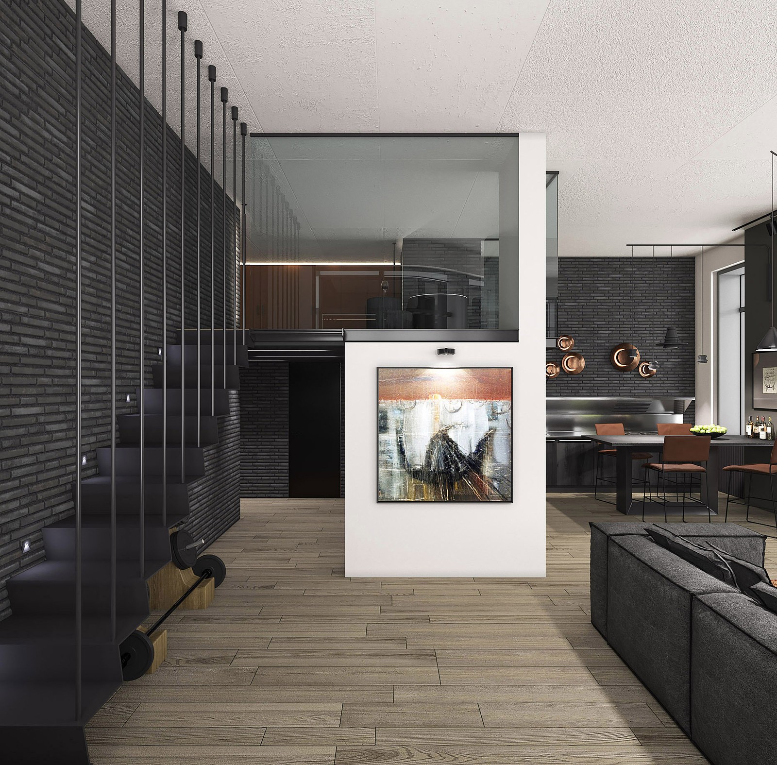 Интерьер проекта «Гнездо», ракурс 7