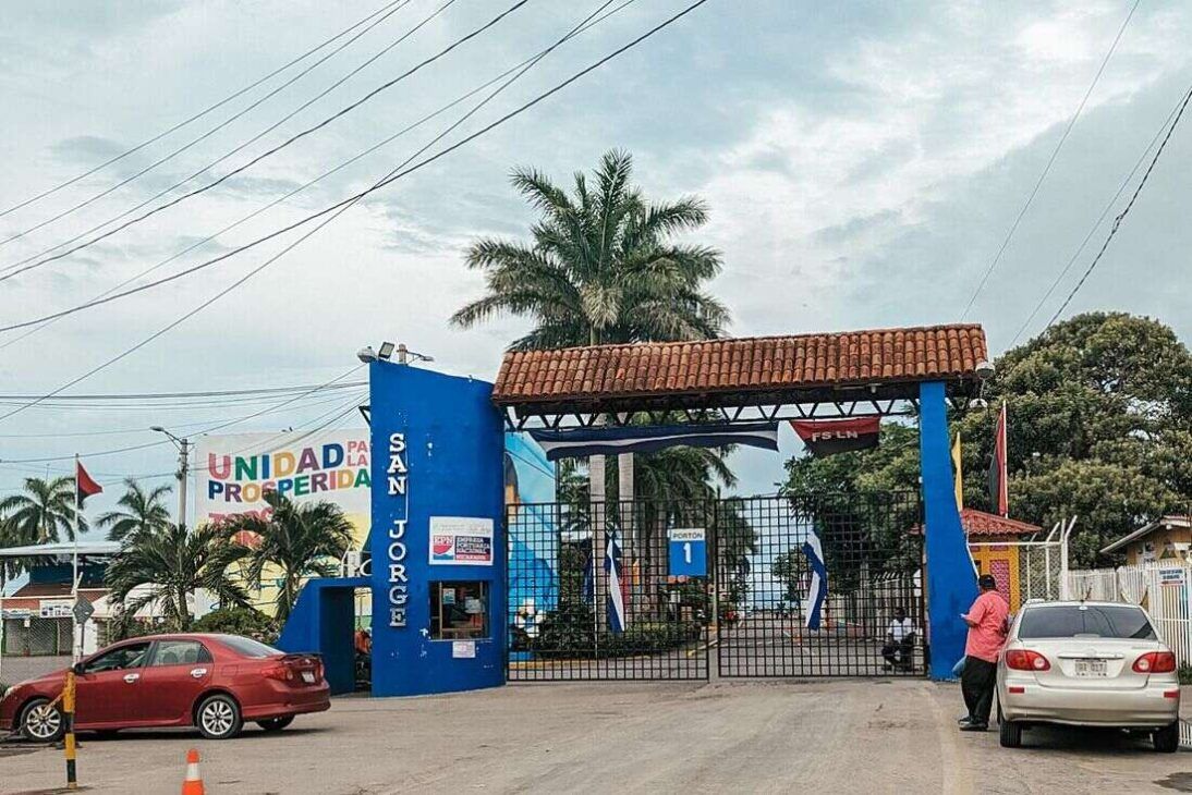 Puerto San Jorge ferry terminal in Nicaragua