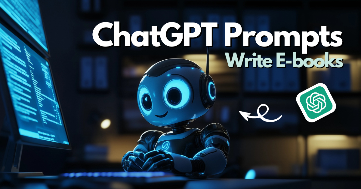8 ChatGPT Prompts to Unlock Your eBook Writing Potential | Prompt Advance