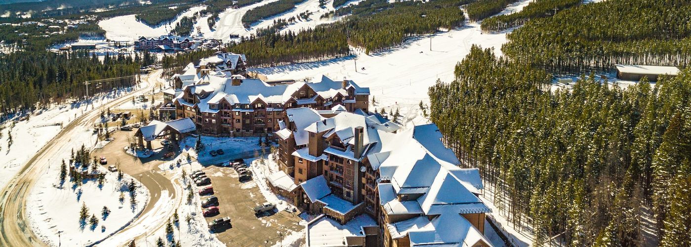 village covered with snow during daytime
