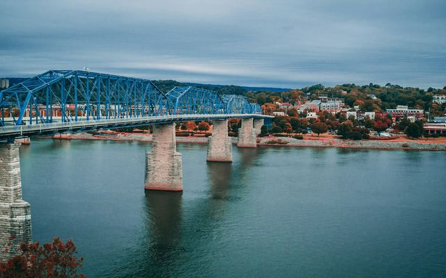 bridge on river