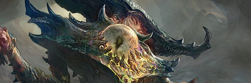 Thought Knot Seer Art -  Illustrated by Aleksi Briclot