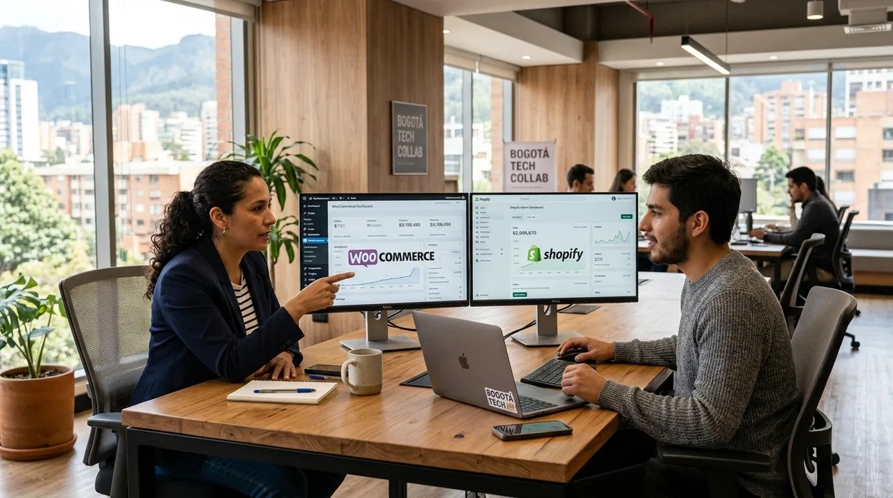 WooCommerce vs. Shopify en Colombia: Cuál conviene más para tu negocio en 2026