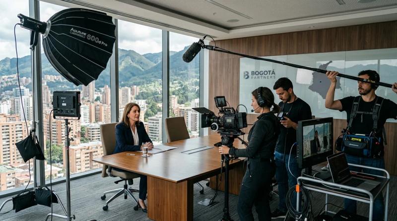 Precios de producción de video corporativo y comercial en Bogotá (Guía de presupuestos 2026)