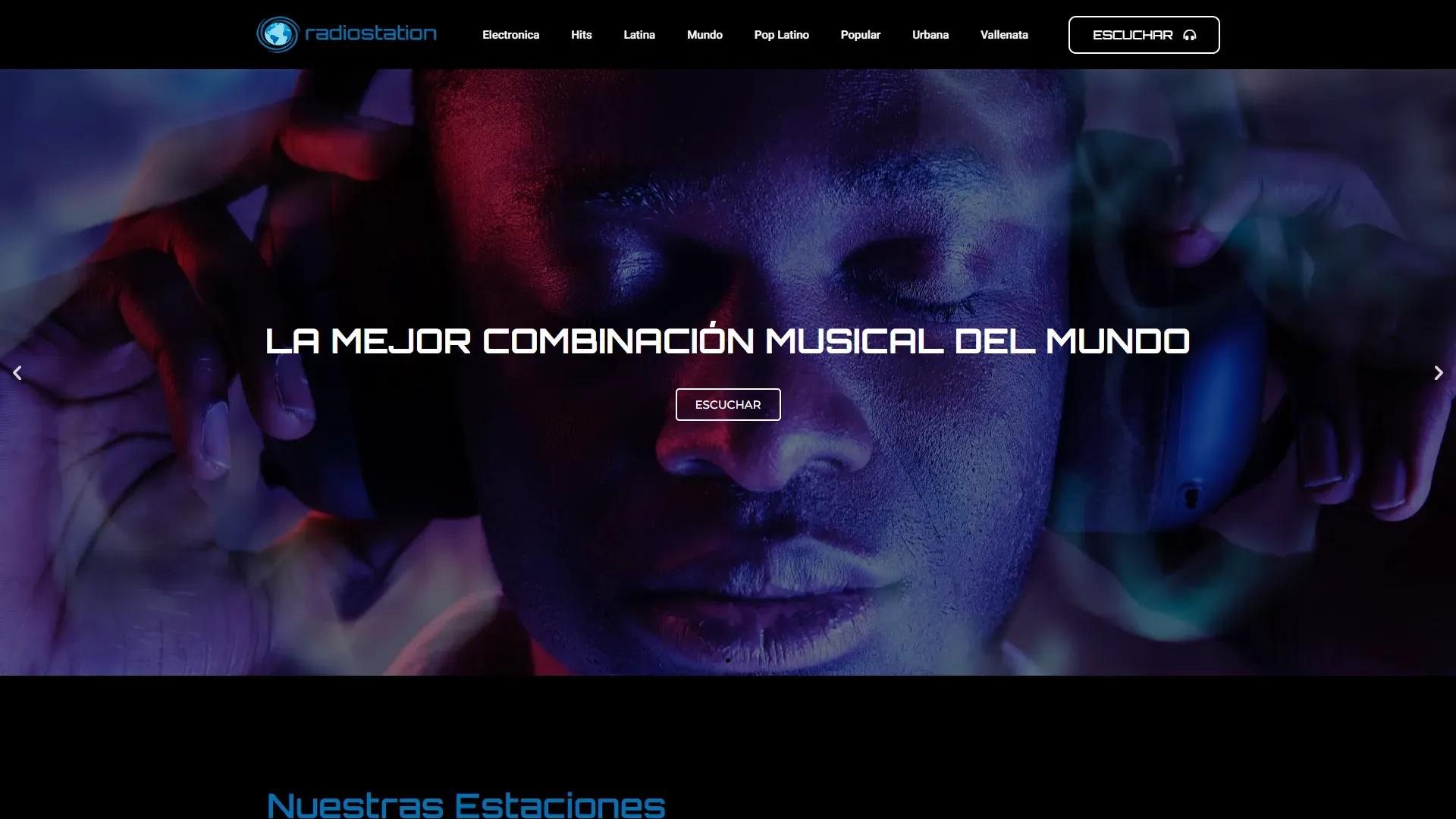 Sitio web | RadioStation