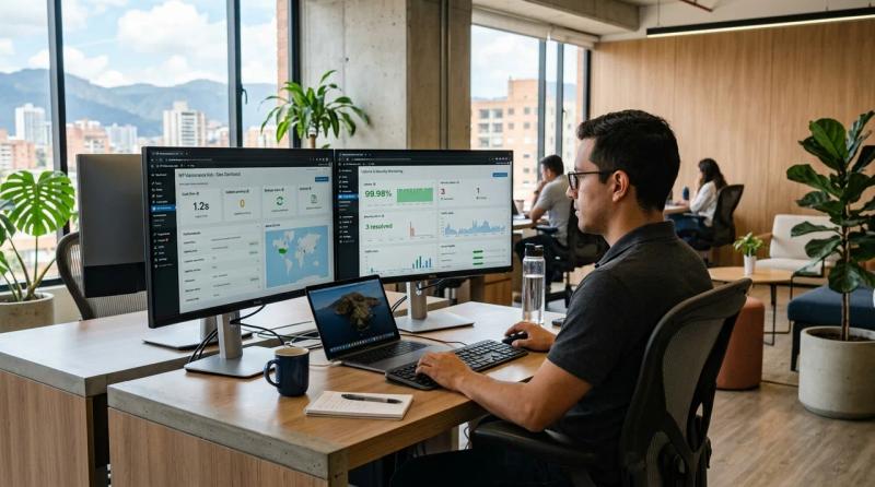 ¿Cuánto cuesta el mantenimiento web de WordPress en Colombia? Tarifas por horas vs. planes mensuales