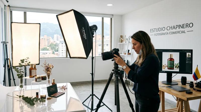 Tarifas de fotografía profesional para empresas y e-commerce en Bogotá