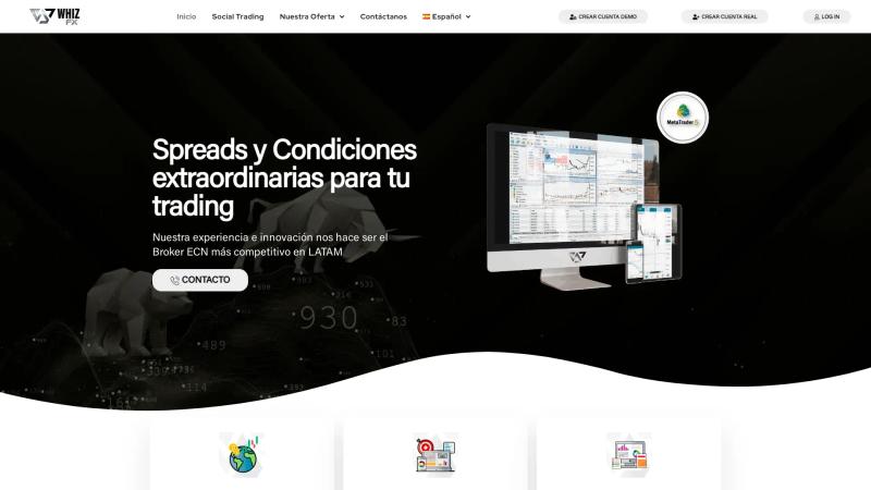 Sitio Web | Whiz FX
