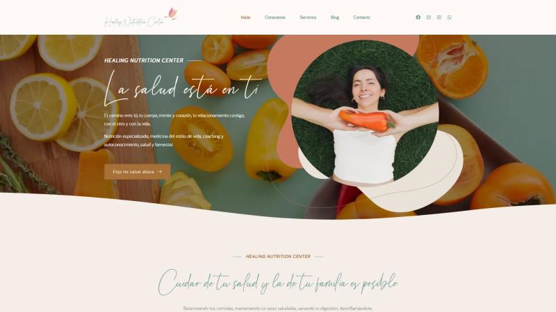 Sitio Web | Healing Nutrition Center