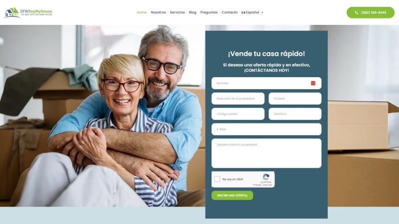 Landing Page | DFW buy my house