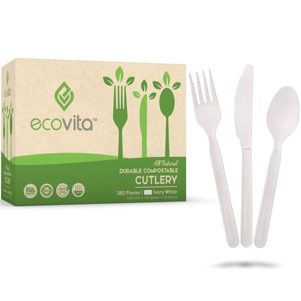 Compostable Cutlery (380-Count)