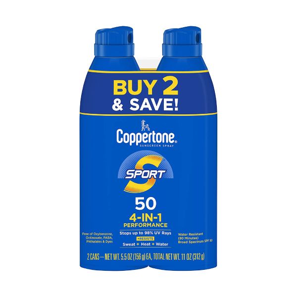 Spray-On Sunscreen (SPF 50, 2-Pack)