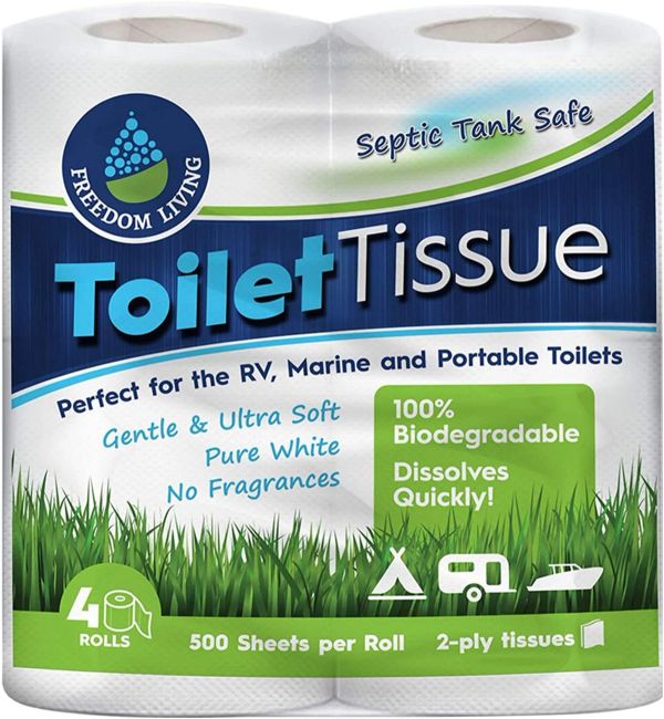 RV/Marine Toilet Paper (4 Rolls)