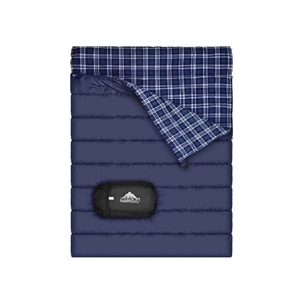 2-Person Flannel Sleeping Bag
