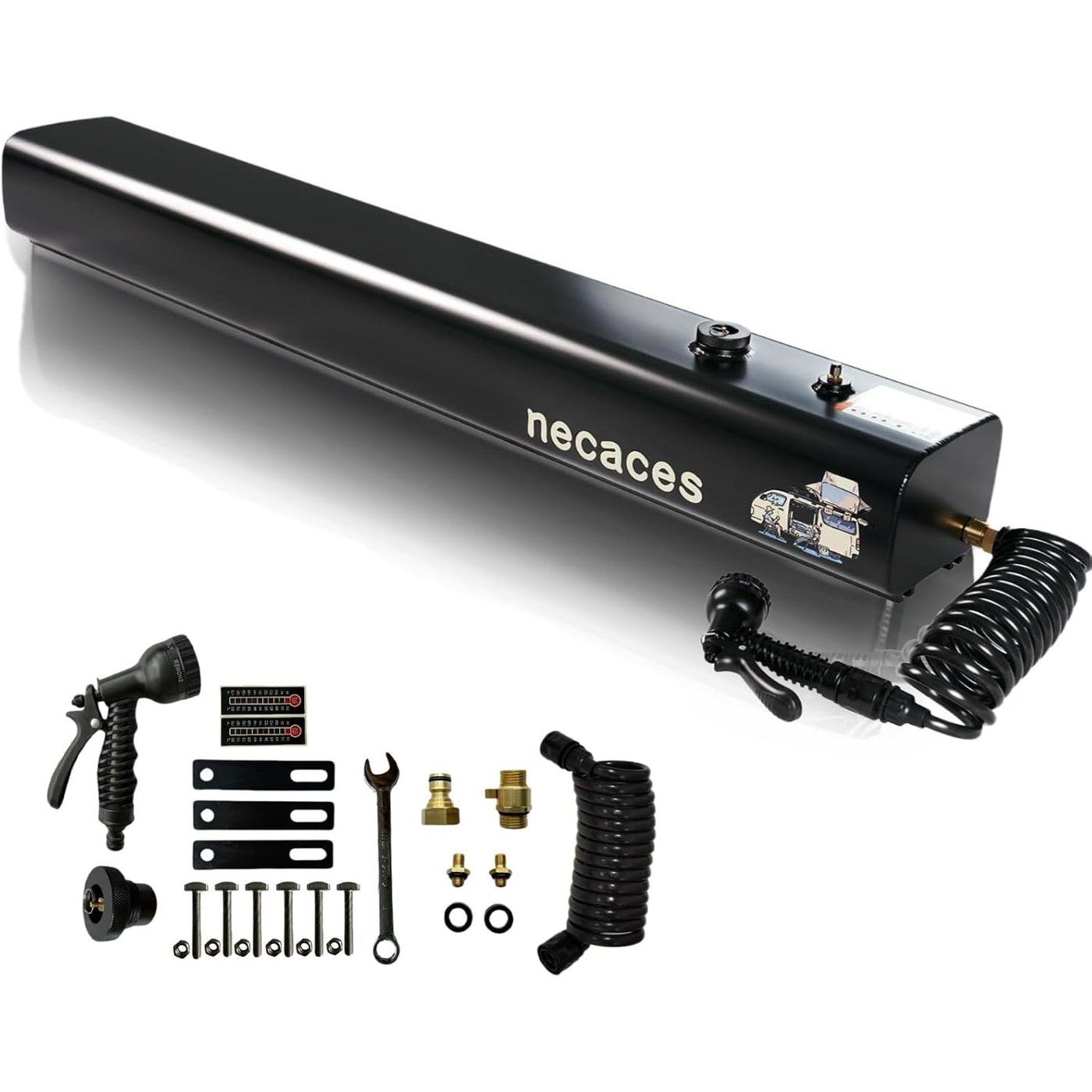 Solar-Heated Pressurized Water System