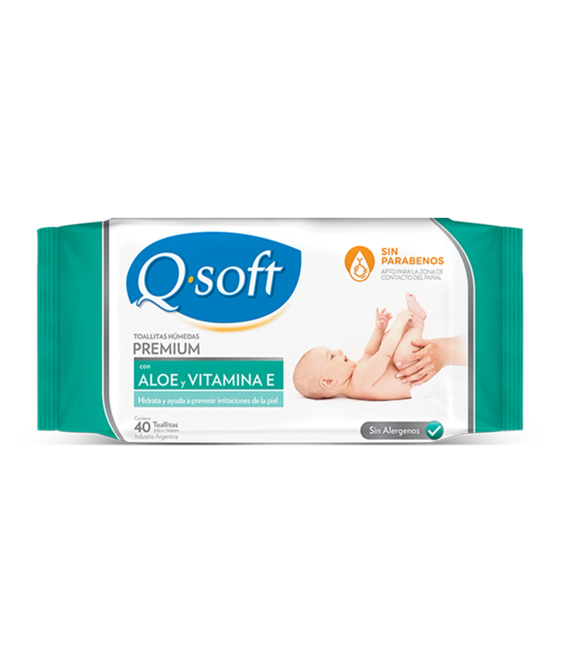 Q-Soft Premium Baby Aloe Vera x40u de Q-SOFT