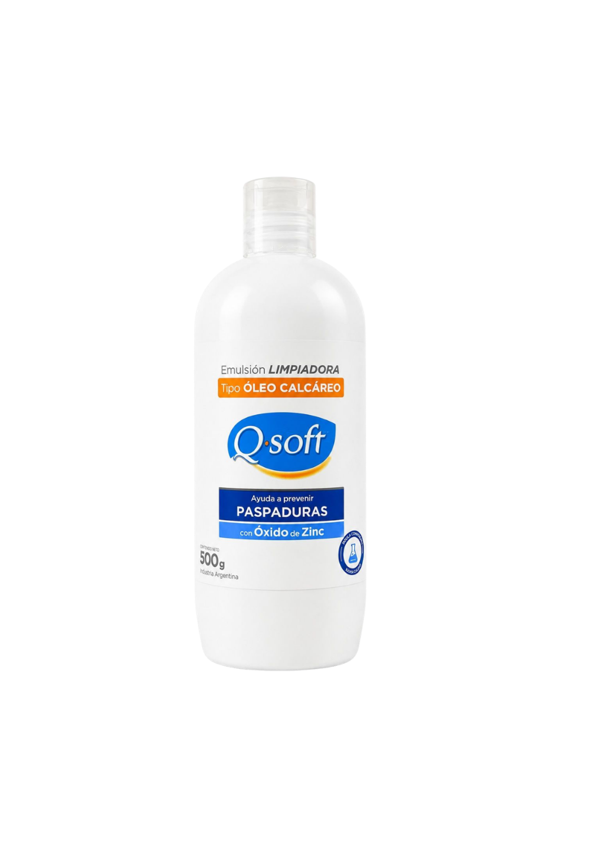 Emulsión limpiadora tipo Oleo Calcareo x12u de Q-SOFT