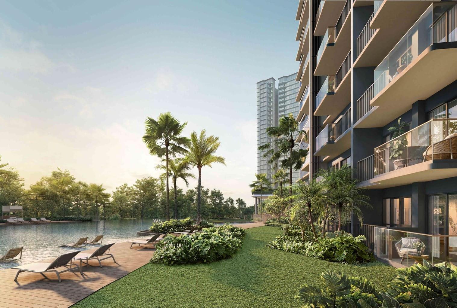 Thomson Reserve 最大化的景观视野,艺术效果图