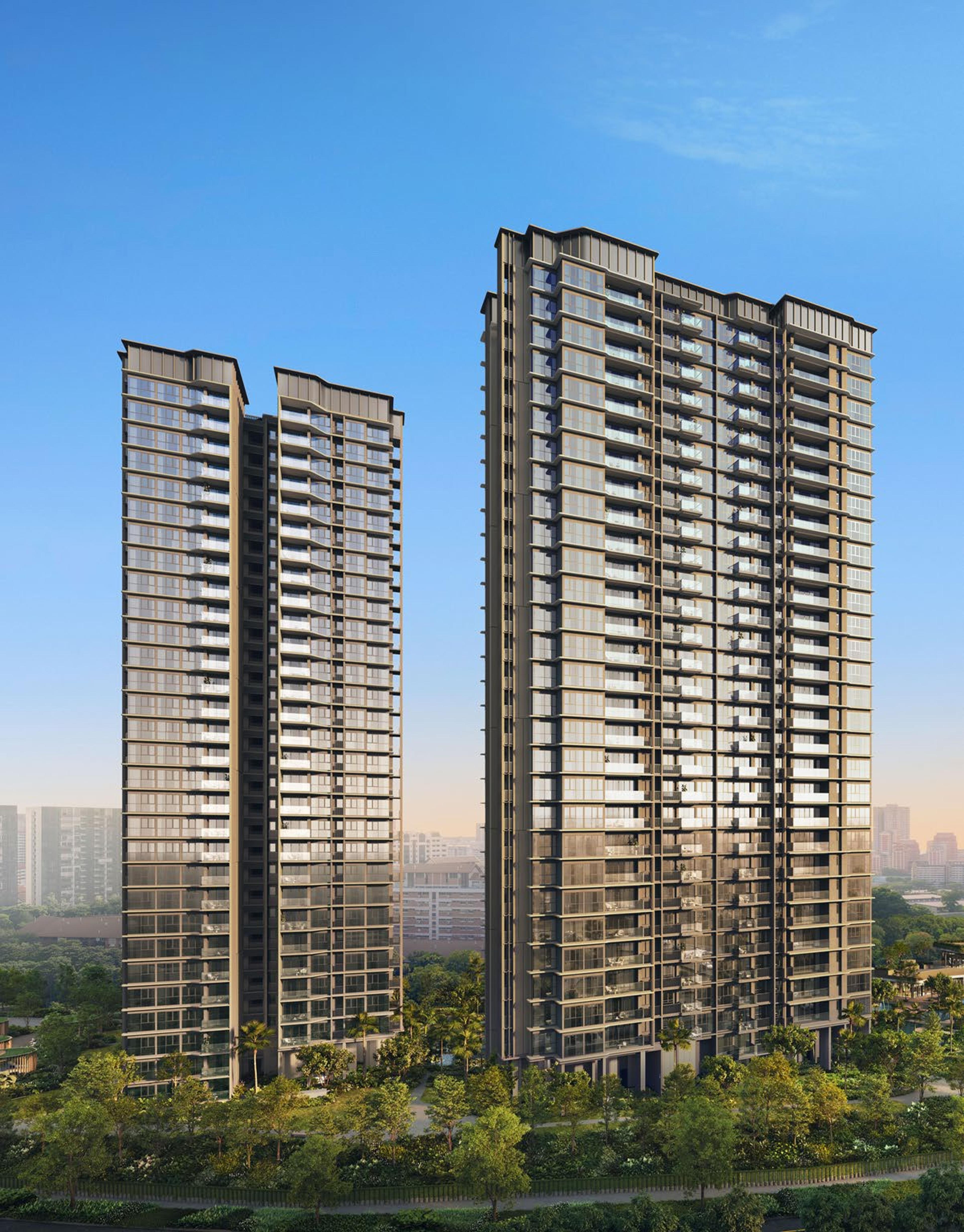 Thomson Reserve 项目艺术效果图