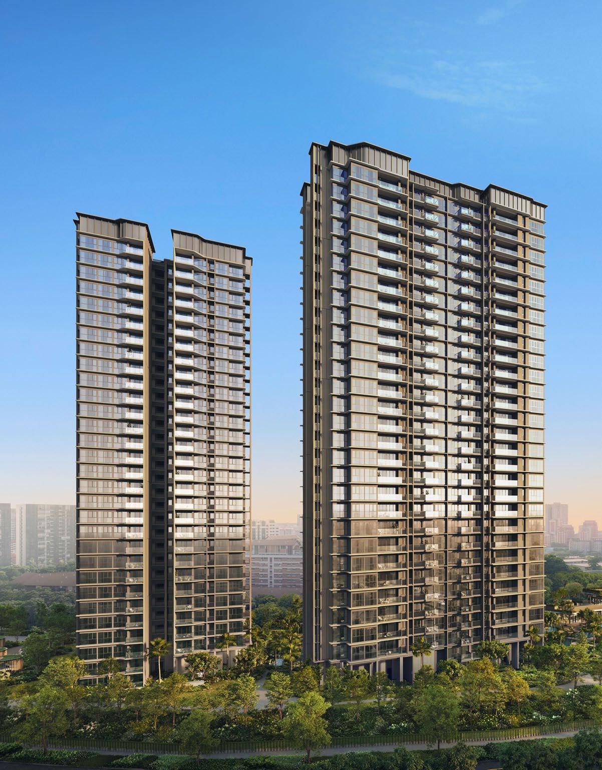 Thomson Reserve 项目艺术效果图