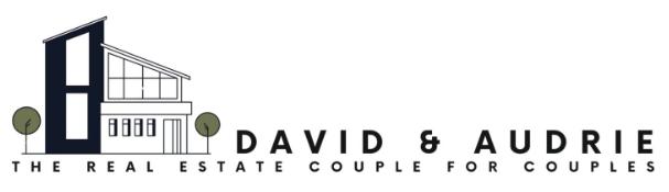 David & Audrie logo: the real estate couple for couples