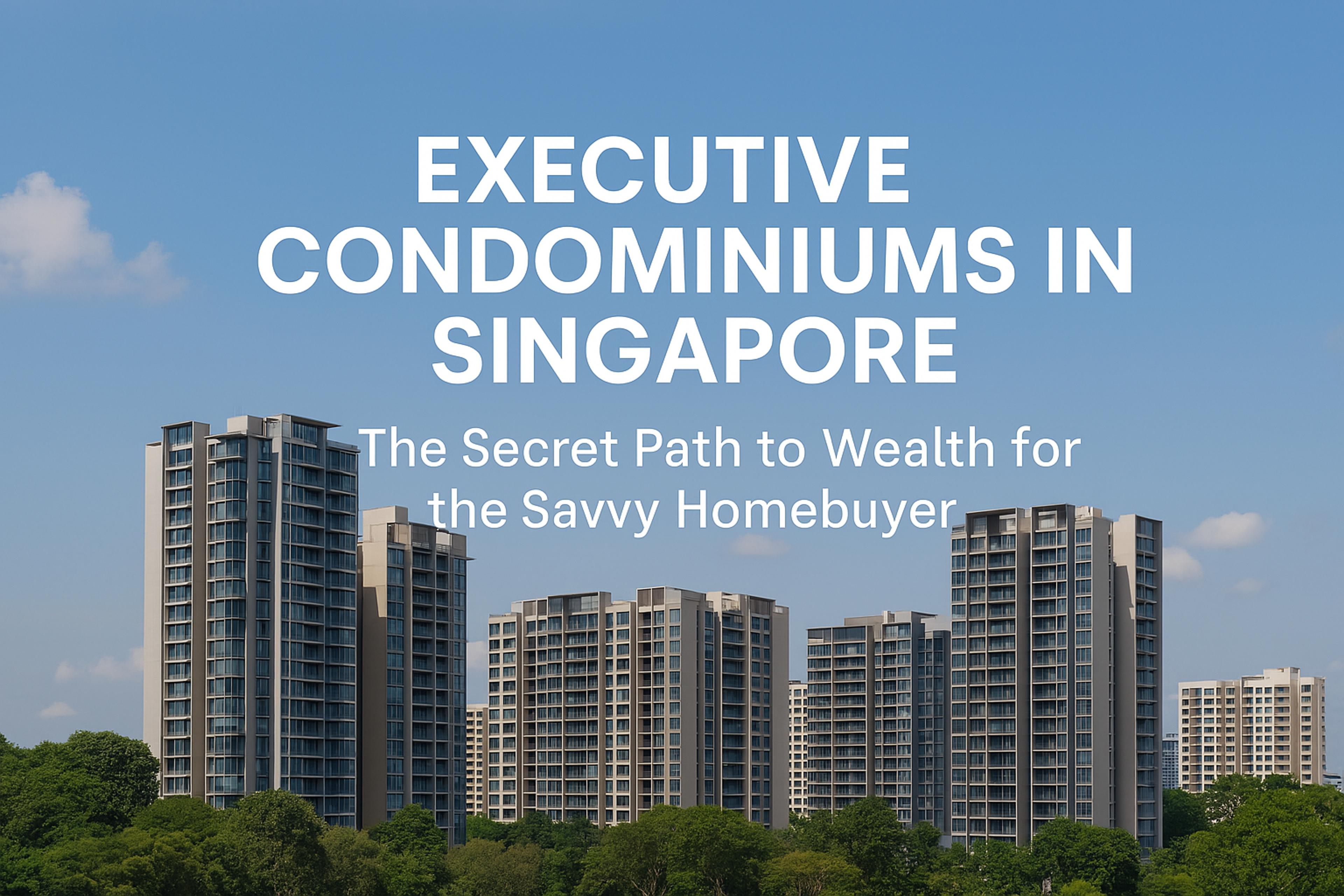 Executive Condominiums in Singapore: The Secret Path to Wealth for the Savvy Homebuyer