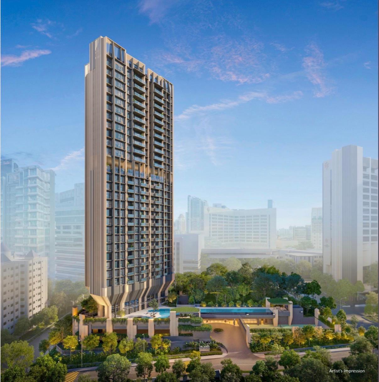 The Serra Residence - Artist Impression