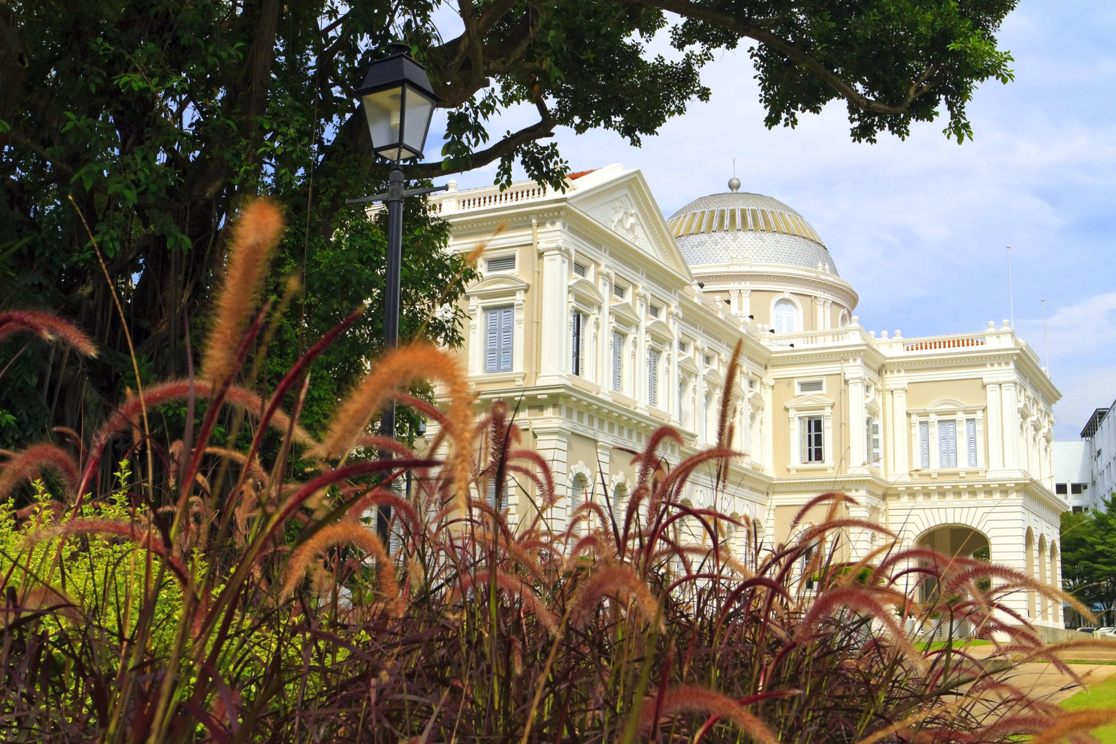 The colonial-era National Museum of Singapore building