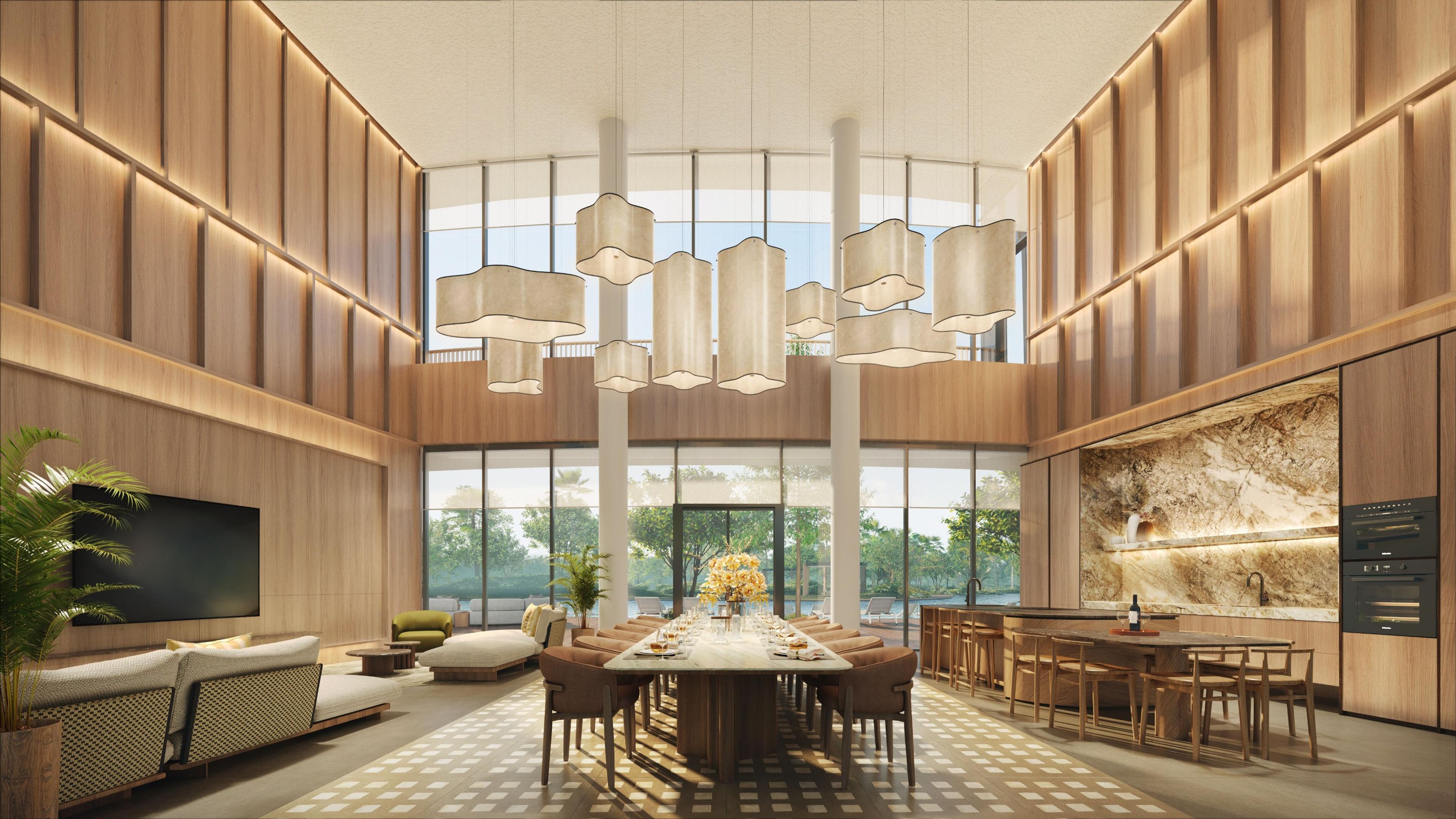 Thomson Reserve 大型宴会厅（Grand Function Room），约97平方米，天花板高8.5米，艺术效果图