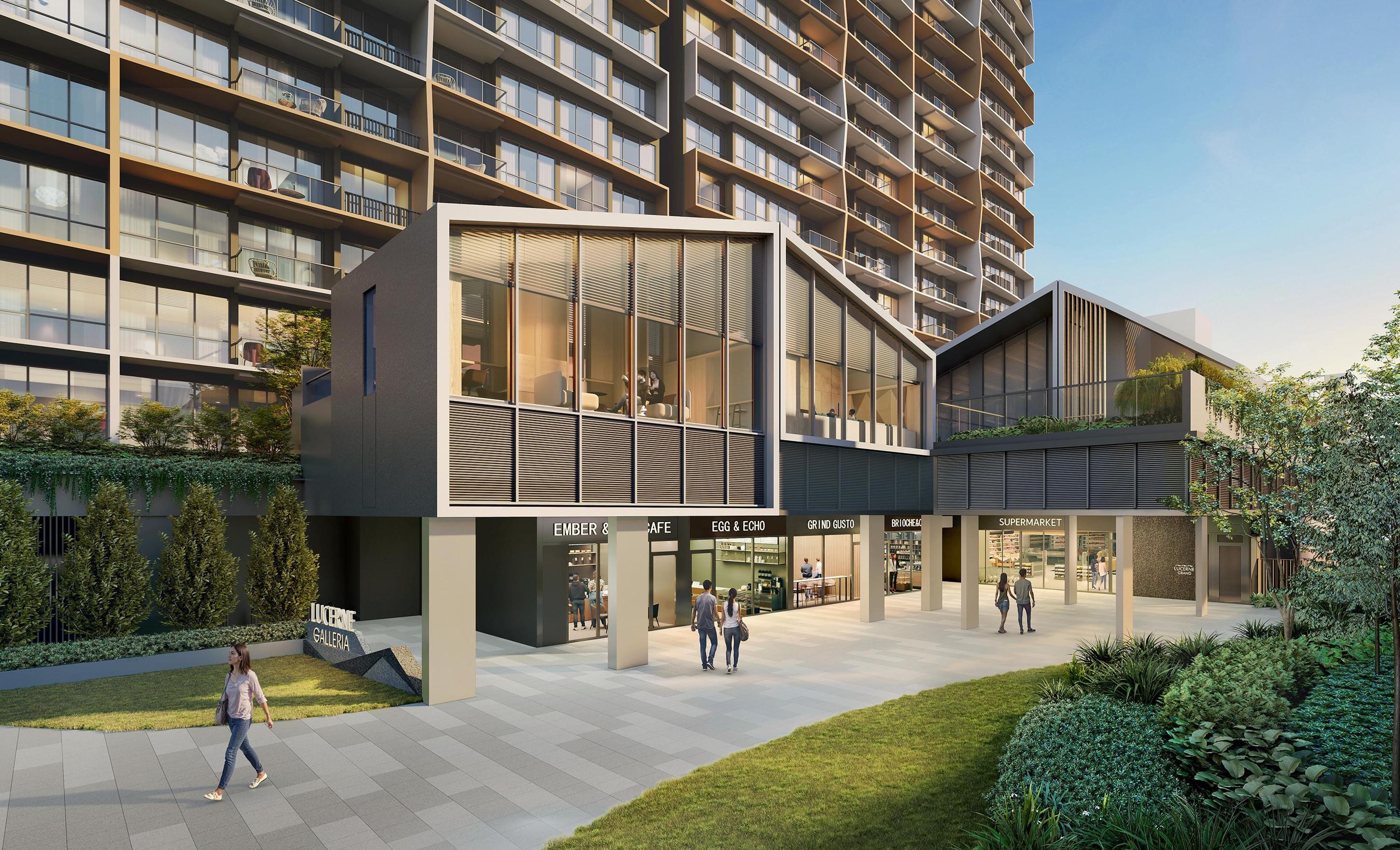Lucerne Grand development, artist's impression
