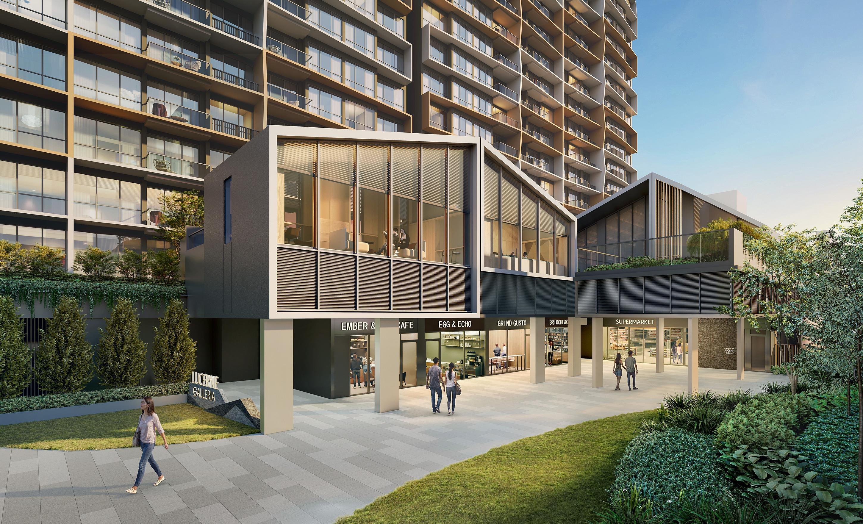 Lucerne Grand development, artist's impression