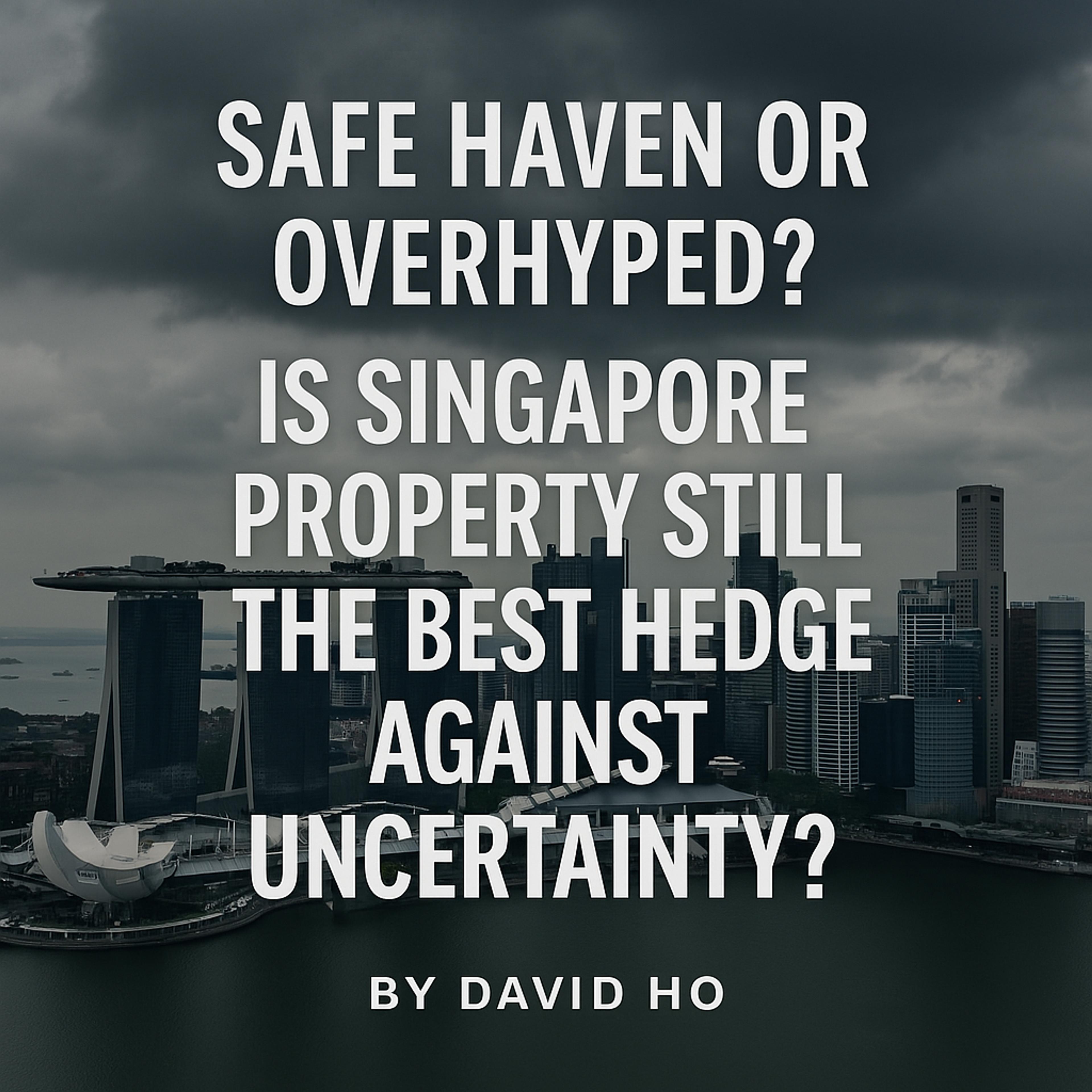 Safe haven or overhyped? Is Singapore property still the best hedge against uncertainty, by David Ho