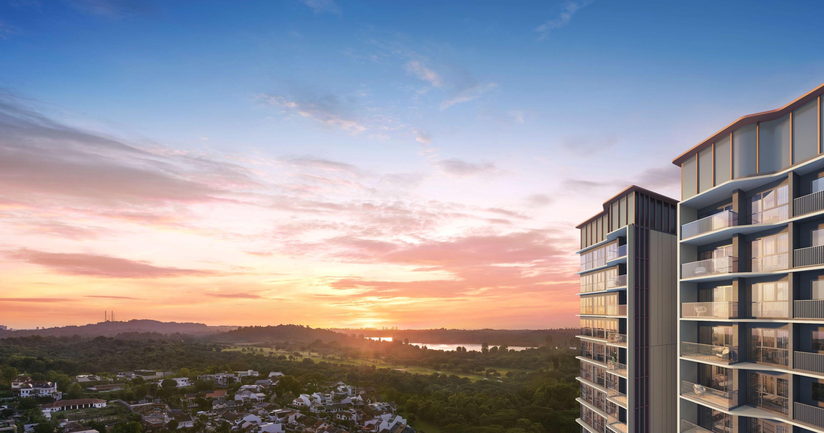 Thomson Reserve 项目艺术效果图