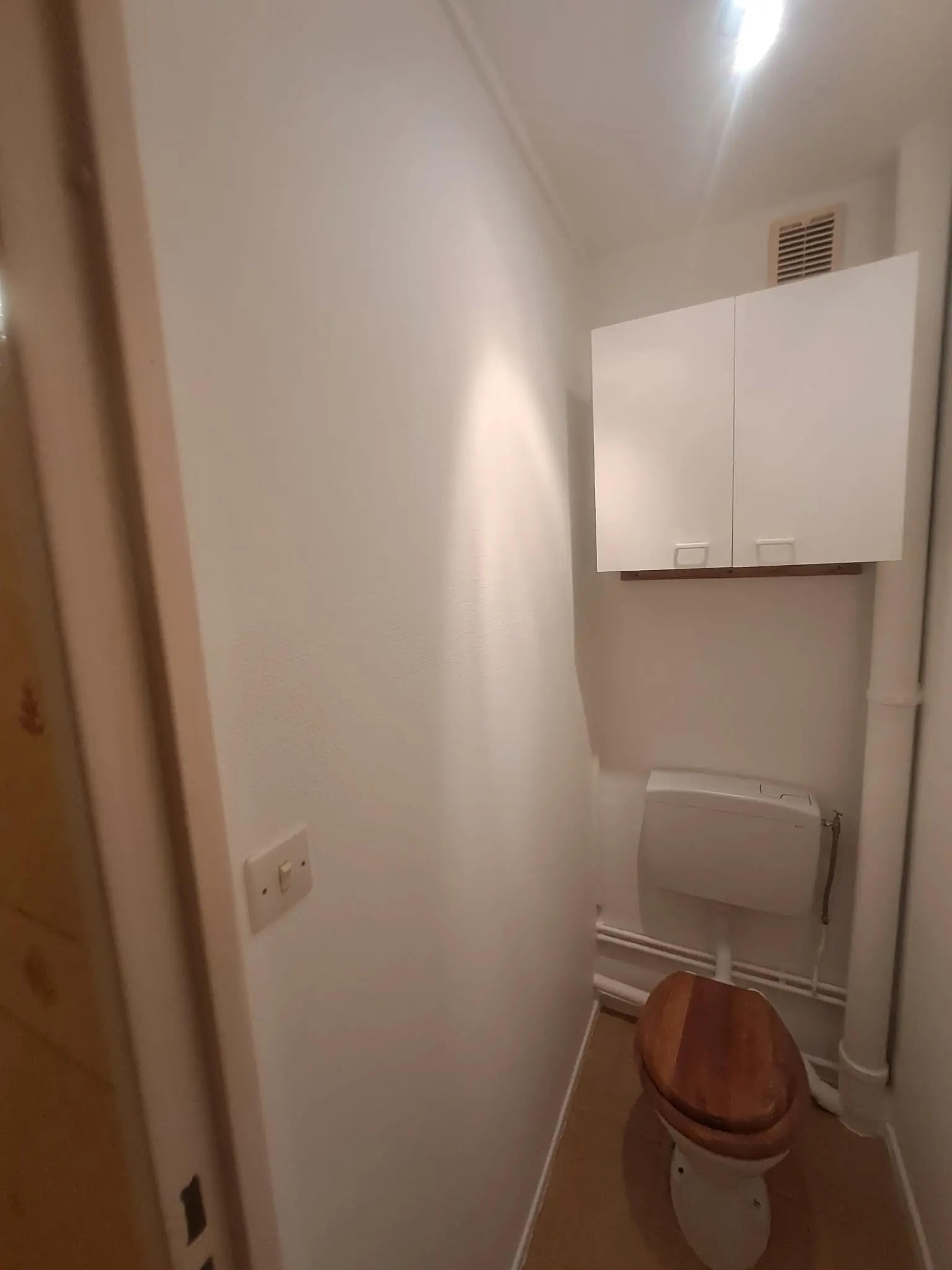 Les WC après travaux