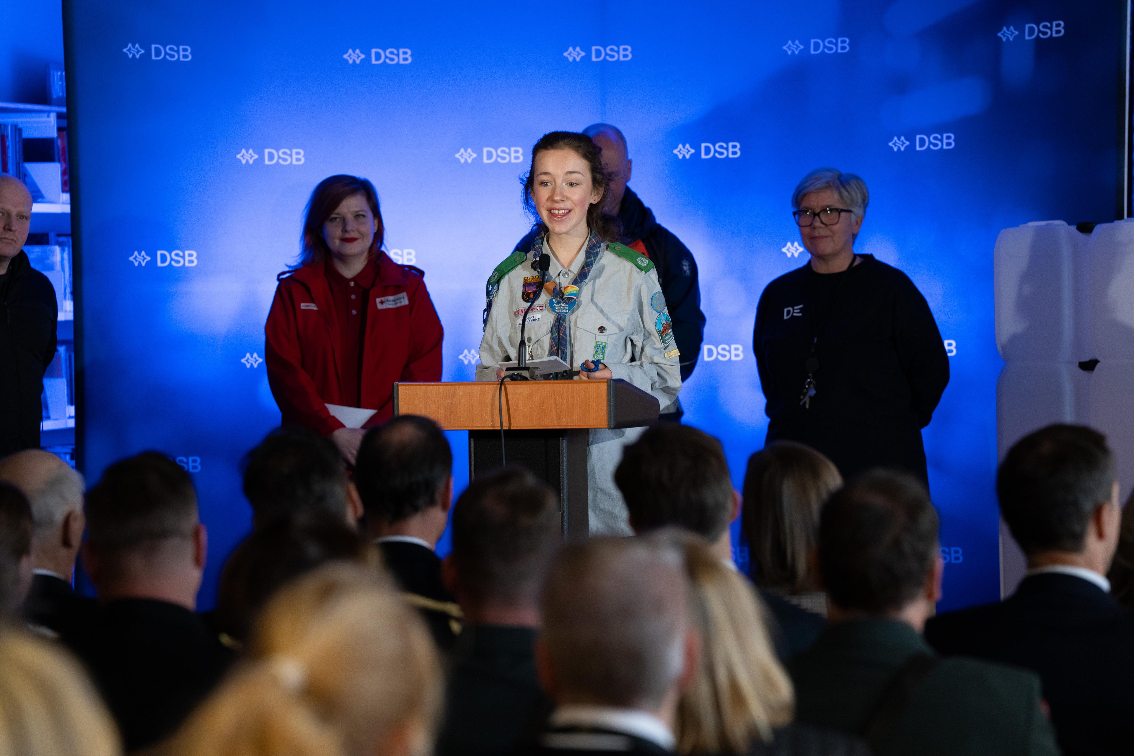 Speider forteller om deres innsats for beredskap i lokalsamfunnet