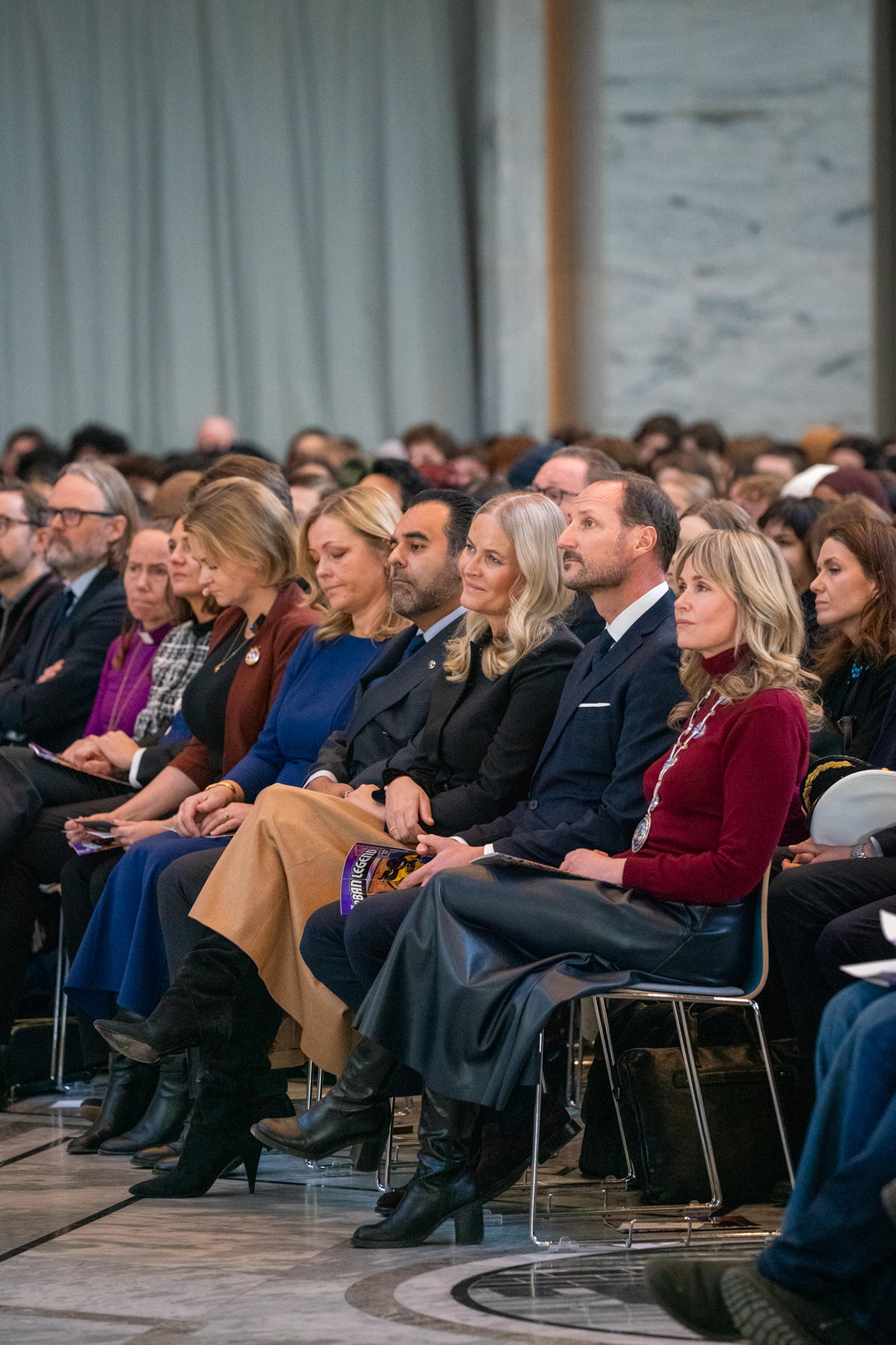 Gjester under arrangementet