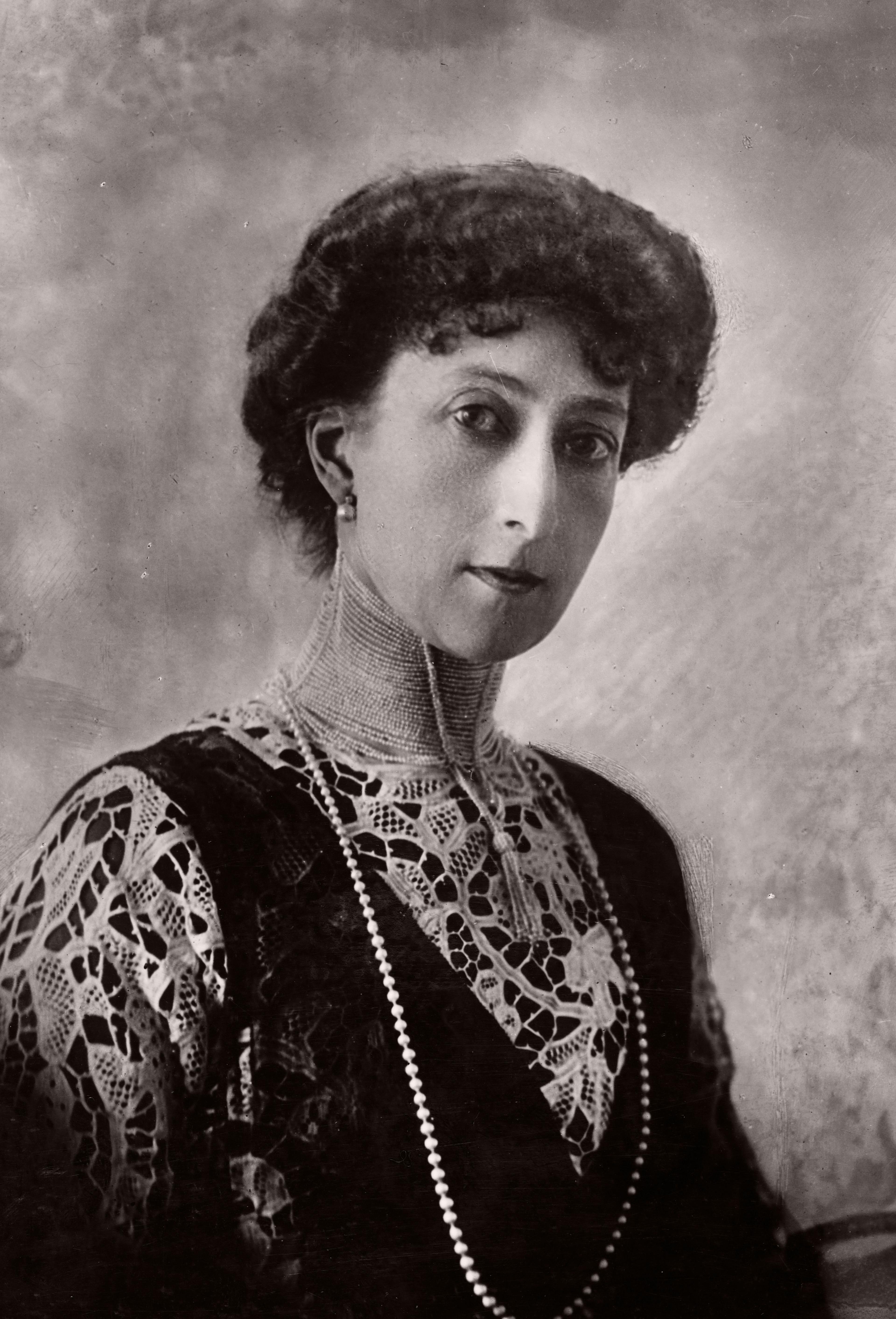 Portrett av Dronning Maud.
