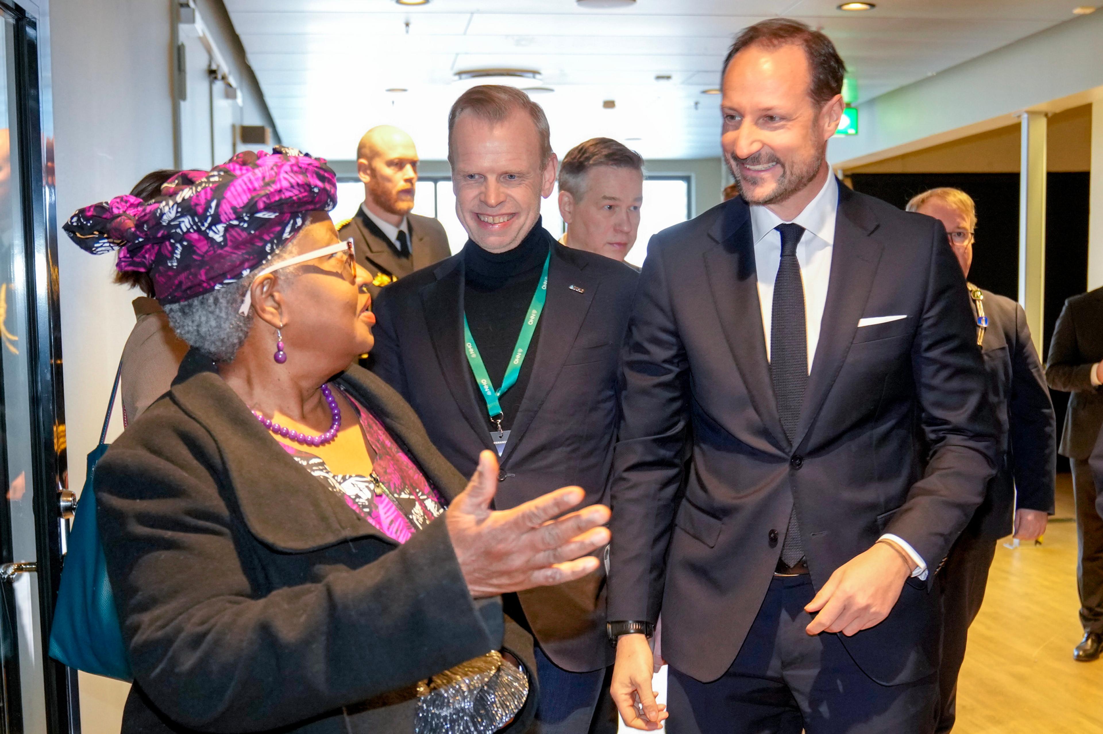 Kronprinsen og sjef for WTO