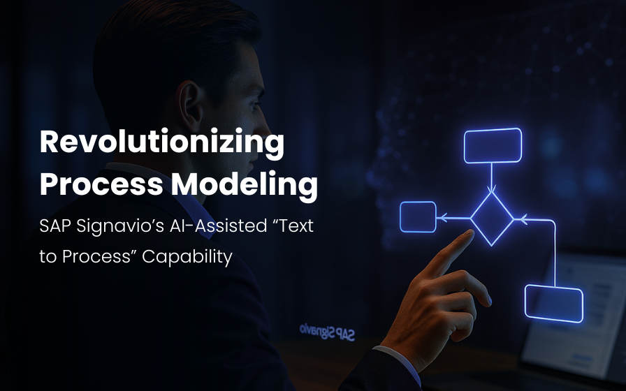 Revolutionizing Process Modeling: SAP Signavio’s AI-Assisted “Text to Process” Capability
