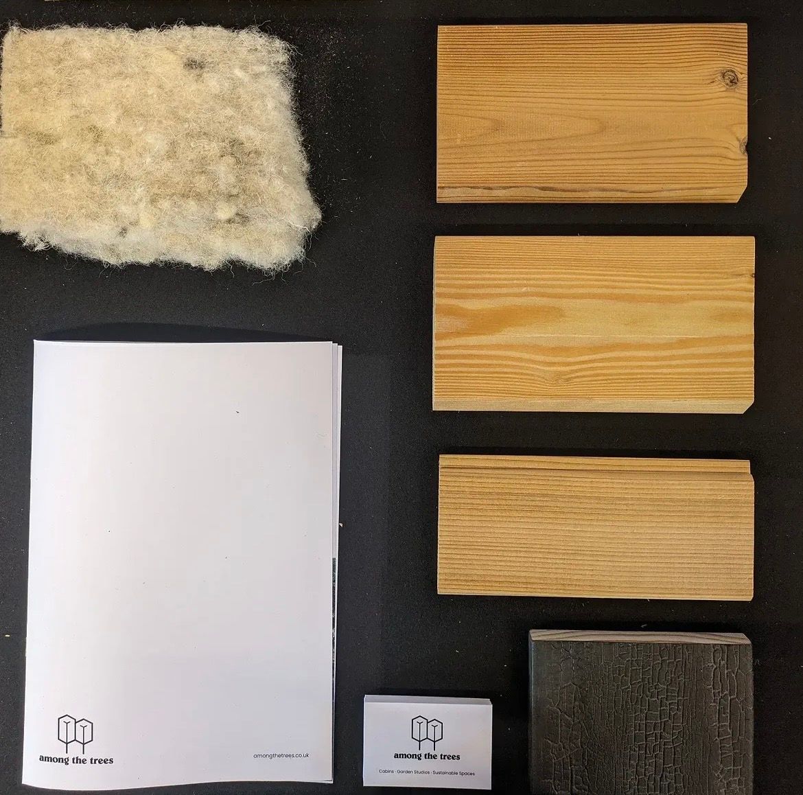 Image of building materials and finishing choices