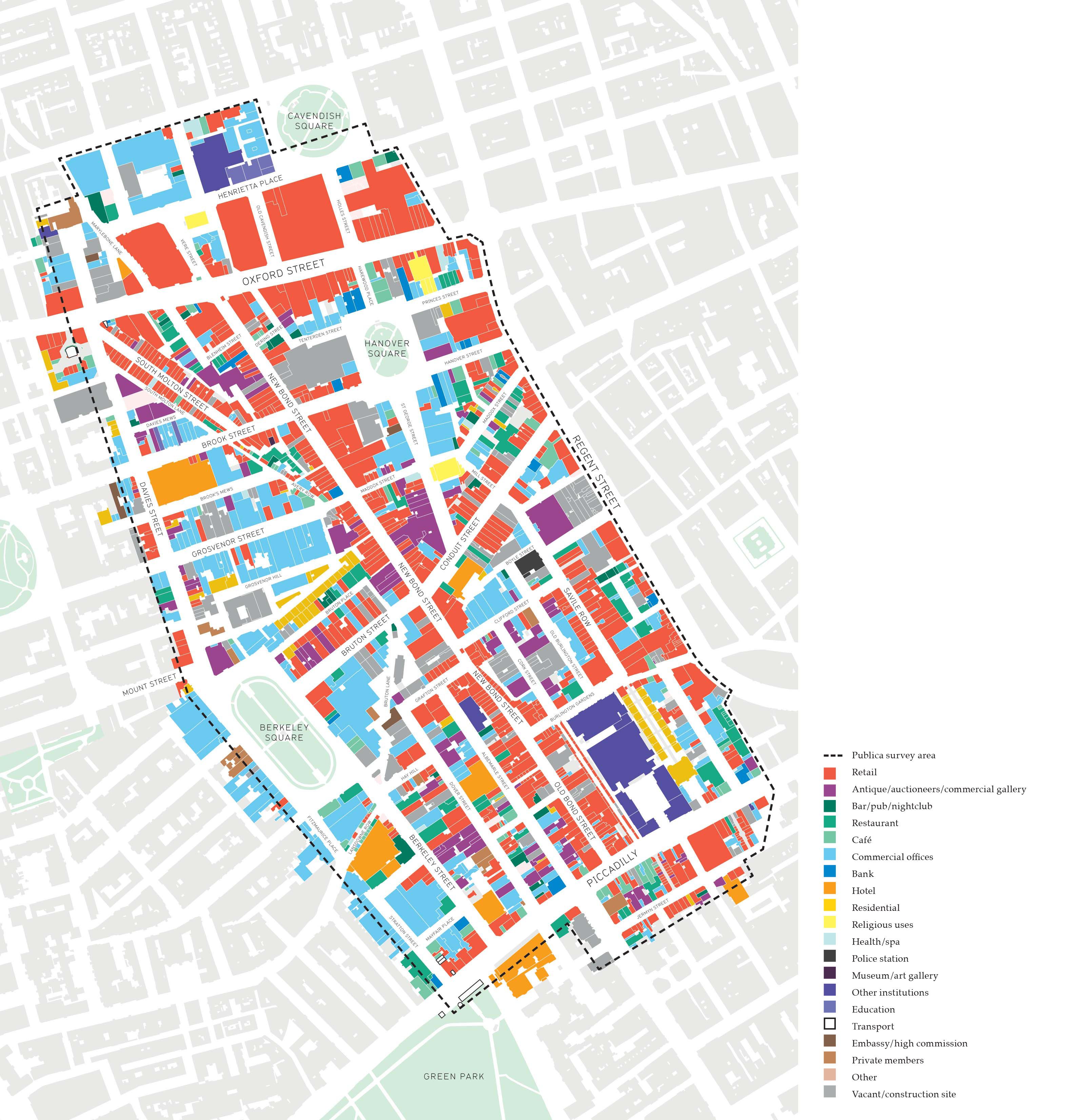 Land Use, street level — summer 2015