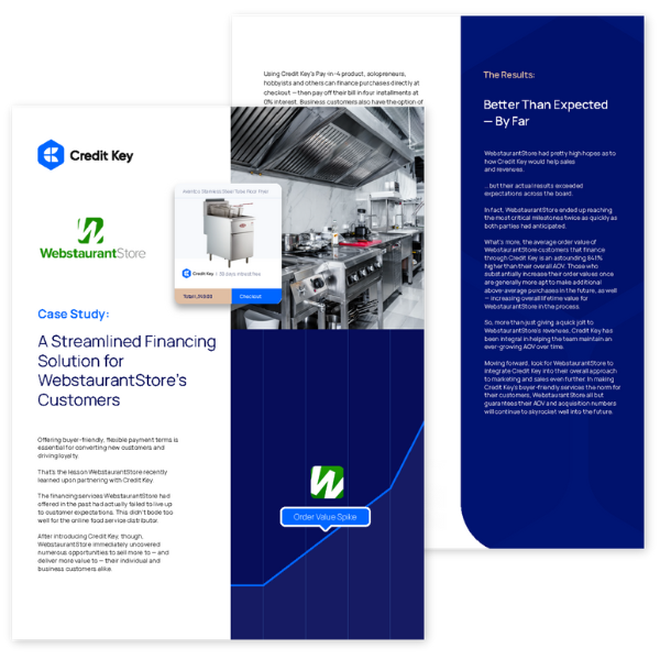 A Streamlined Payment Solution for WebstaurantStore’s Customers