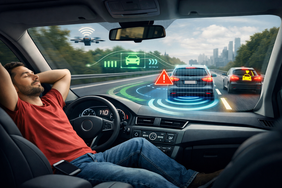 Yeni Güvenlik Sistemleri Sürücüyü Tembelleştiriyor mu?