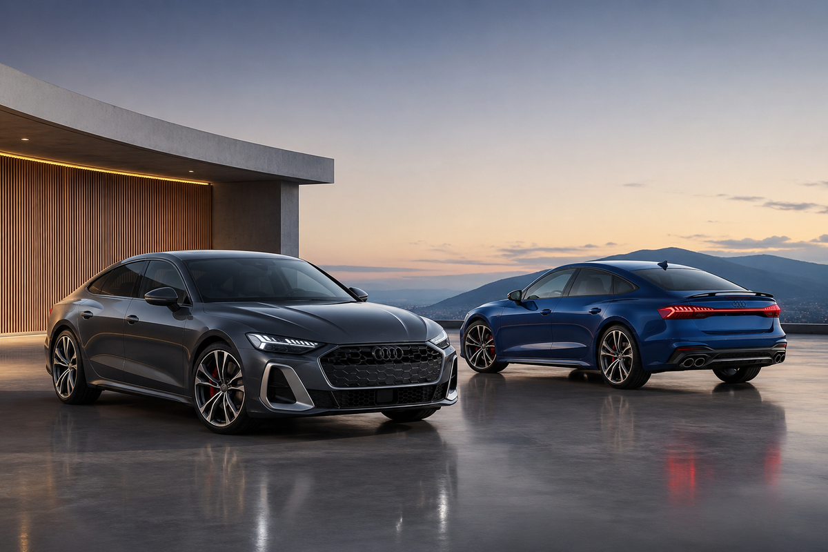 Audi A5 Sportback and S5 Sportback Take the Stage