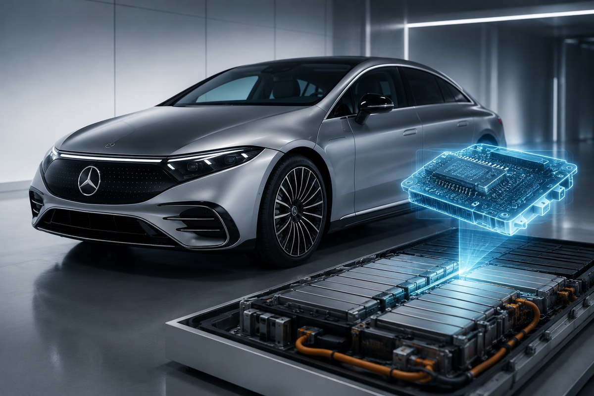 Mercedes-Benz EQS ve EQE elektrikli araçları, batarya yönetim sistemi yazılım güncellemesi için geri çağrılıyor.